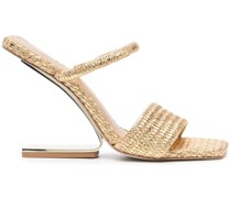 Sandalen mit geometrischem Absatz