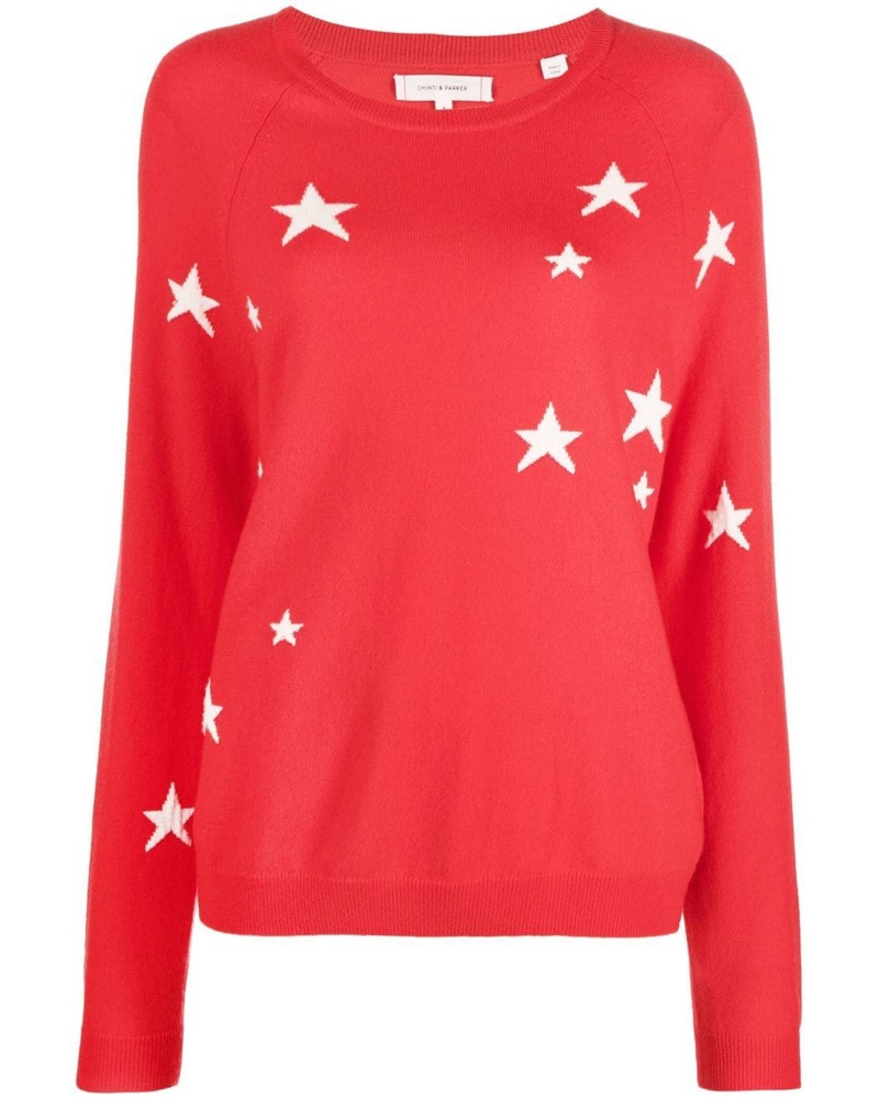 Chinti & Parker Damen Star Pullover Chinti & Parker Damen Star Pullover