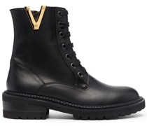 Stiefel mit Logo