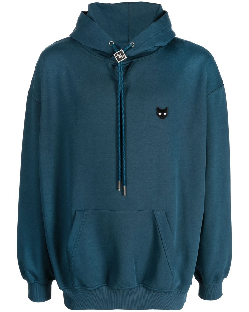 SONGZIO Damen Hoodie mit Panther-Patch