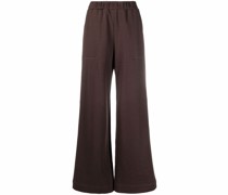 High-Waist-Hose mit weitem Bein