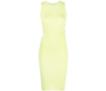 Plissiertes Kleid mit Cut-Outs