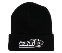 Beanie mit Logo-Stickerei