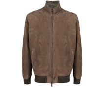 Bomberjacke aus Leder