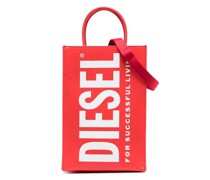 Shopper mit Logo-Print