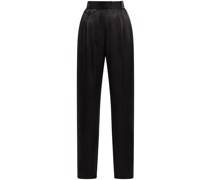 High-Waist-Hose mit geradem Bein