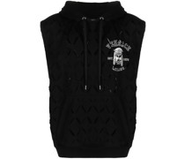 Ärmelloser Hoodie mit Cut-Outs