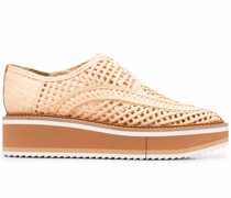 Oxford-Schuhe mit Lochmuster