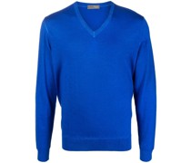 Pullover mit V-Ausschnitt