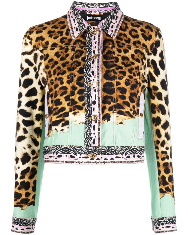 Just Cavalli Damen Hemd mit Animal-Print Just Cavalli Damen Hemd mit Animal-Print