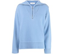 Pullover mit kurzem Reißverschluss