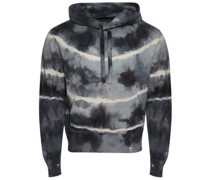 Hoodie mit Batikmuster