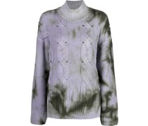 Pullover mit Zopfmuster