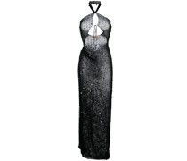 Maxikleid mit Cut-Outs