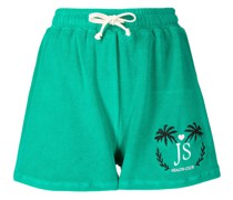 Frottee-Shorts mit Kordelzug