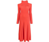 ribbed-knit cut-out dress