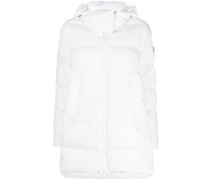 Gefütterte Jacke mit Logo-Applikation