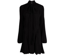 Minikleid mit Schleifenkragen