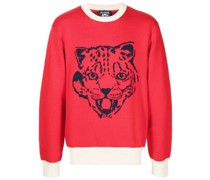Pullover mit Intarsien-Motiv