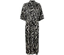 Hemdkleid mit Animal-Print