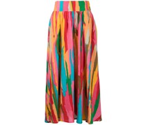 Langer Rock mit Print