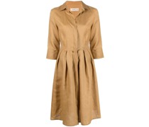 Langärmeliges Hemdkleid