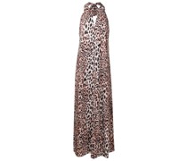 Strandkleid mit Leoparden-Print