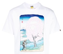 A BATHING APE® T-Shirt mit grafischem Print