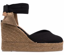 Espadrilles mit Plateau