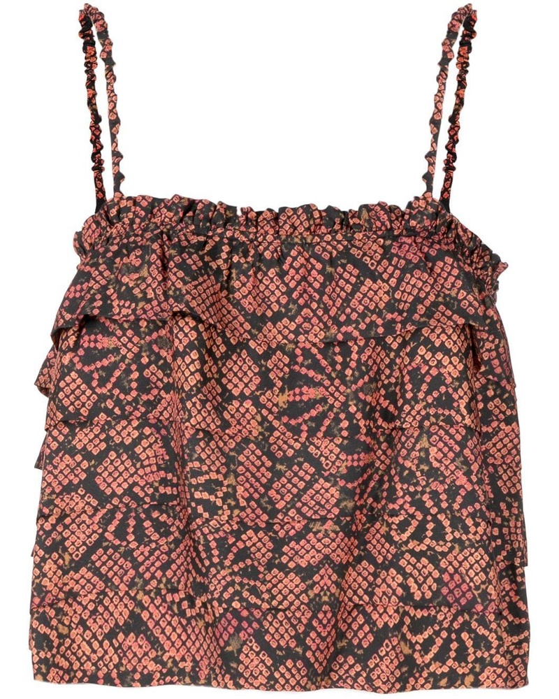 Ulla Johnson Damen Desi Top im Layering-Look