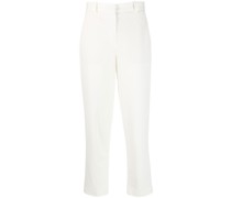 Cropped-Hose mit hohem Bund