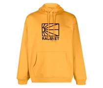 Hoodie mit Logo-Prägung