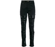 Jeans mit Pailletten