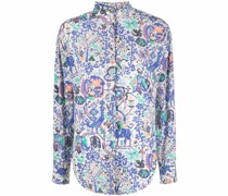 Bluse mit Print