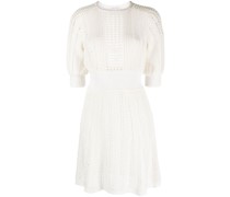 Kurzärmeliges Strickkleid