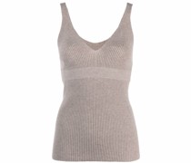 Geripptes Stricktop