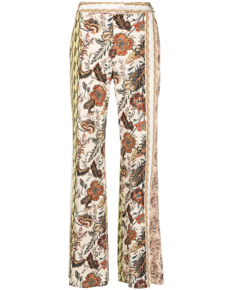Erika Cavallini Damen Hose mit weitem Bein