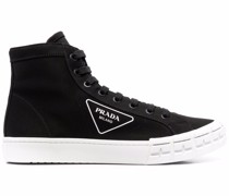 High-Top-Sneakers aus Canvas