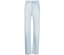 Gerade High-Rise-Jeans