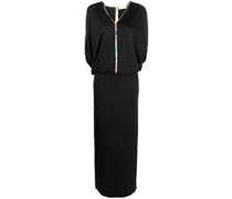 Maxikleid mit V-Ausschnitt