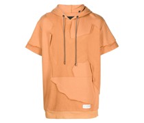 Hoodie im Patchwork-Look