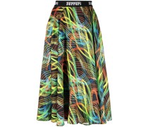 Midirock mit Print