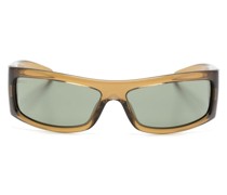 Sonnenbrille mit eckigem Gestell