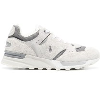 Bestickte Sneakers aus Wildleder