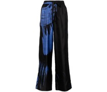 Pip silk wide-leg trousers