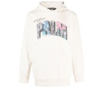 Hoodie im Distressed-Look