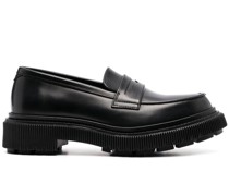 Penny-Loafer mit geriffelter Sohle