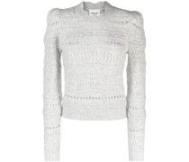 Pullover aus Pointelle-Strick