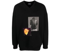 x Robert Mapplethorpe Pullover mit Print