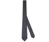 Krawatte aus Seide mit GG